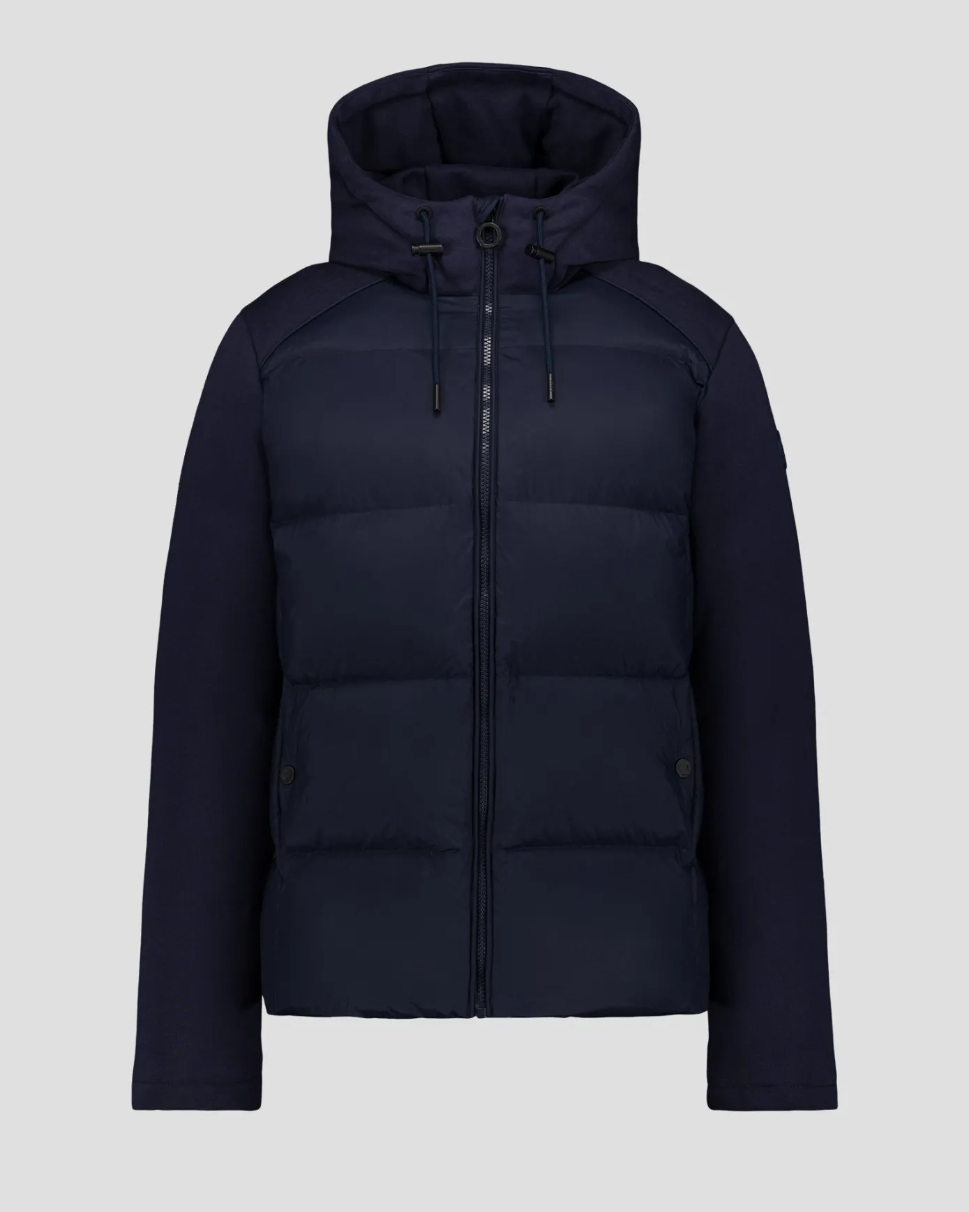 Doudoune puffer bi-matière Marine Thunder