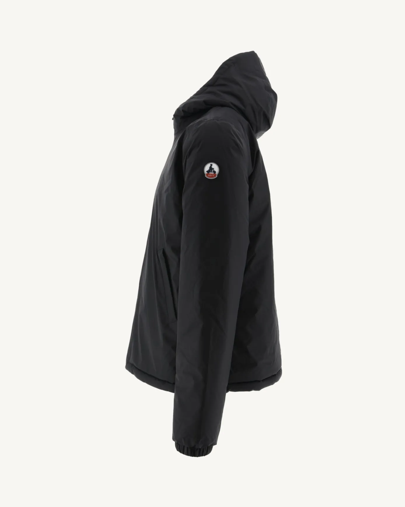 Doudoune réversible à capuche Noir Bergen