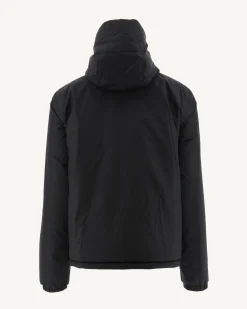 Doudoune réversible à capuche Noir Bergen