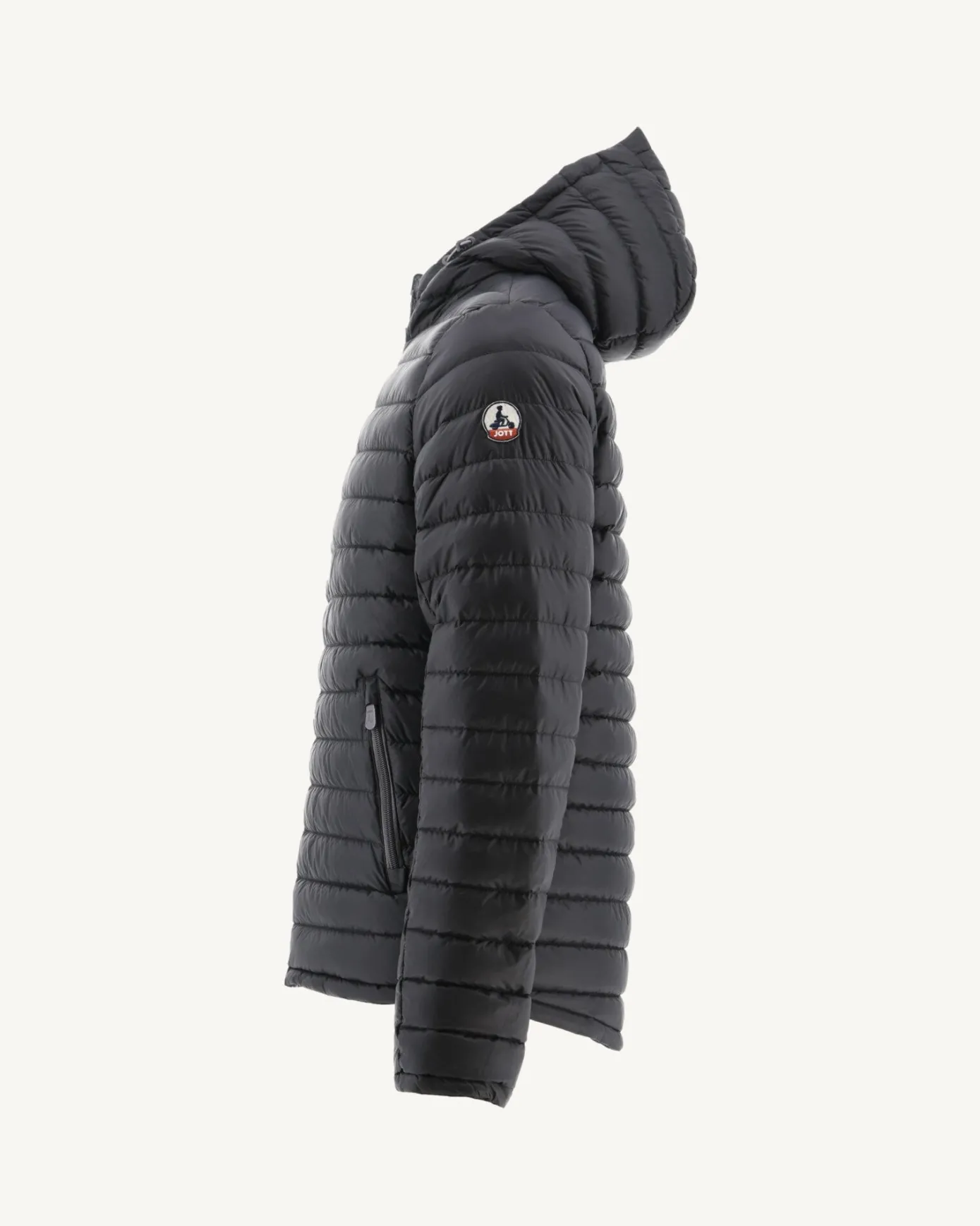 Doudoune réversible à capuche Noir Bergen