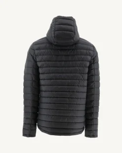 Doudoune réversible à capuche Noir Bergen