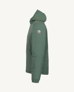 Doudoune réversible à capuche Vert céladon/Argile Bergen 2.0