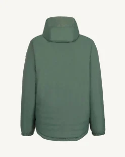 Doudoune réversible à capuche Vert céladon/Argile Bergen 2.0