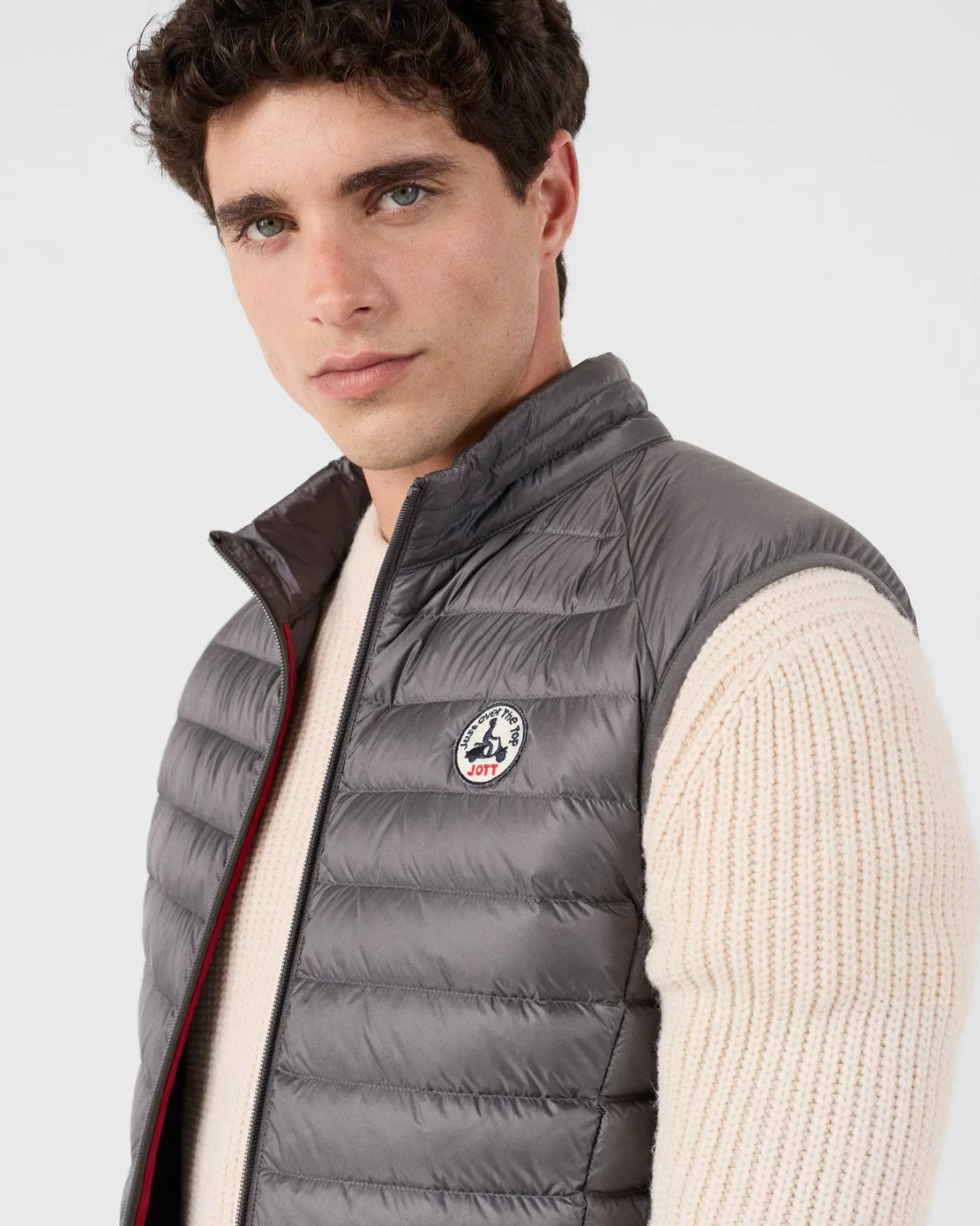 Doudoune sans manches Anthracite Tom
