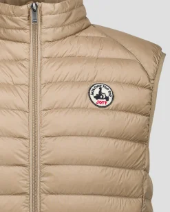 Doudoune sans manches Beige Tom