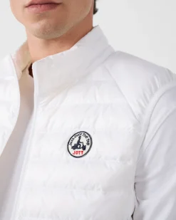Doudoune sans manches Blanc Tom