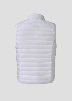 Doudoune sans manches Blanc Tom
