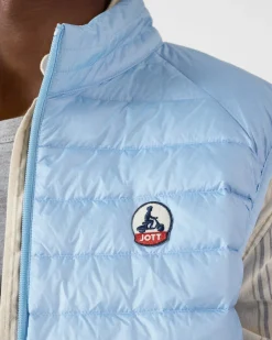 Doudoune sans manches Bleu céleste Tom