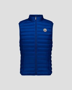 Doudoune sans manches Bleu cobalt Tom