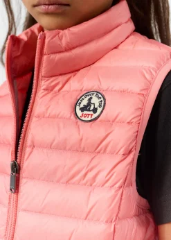 Doudoune sans manches enfant Vibrant pink Zoe
