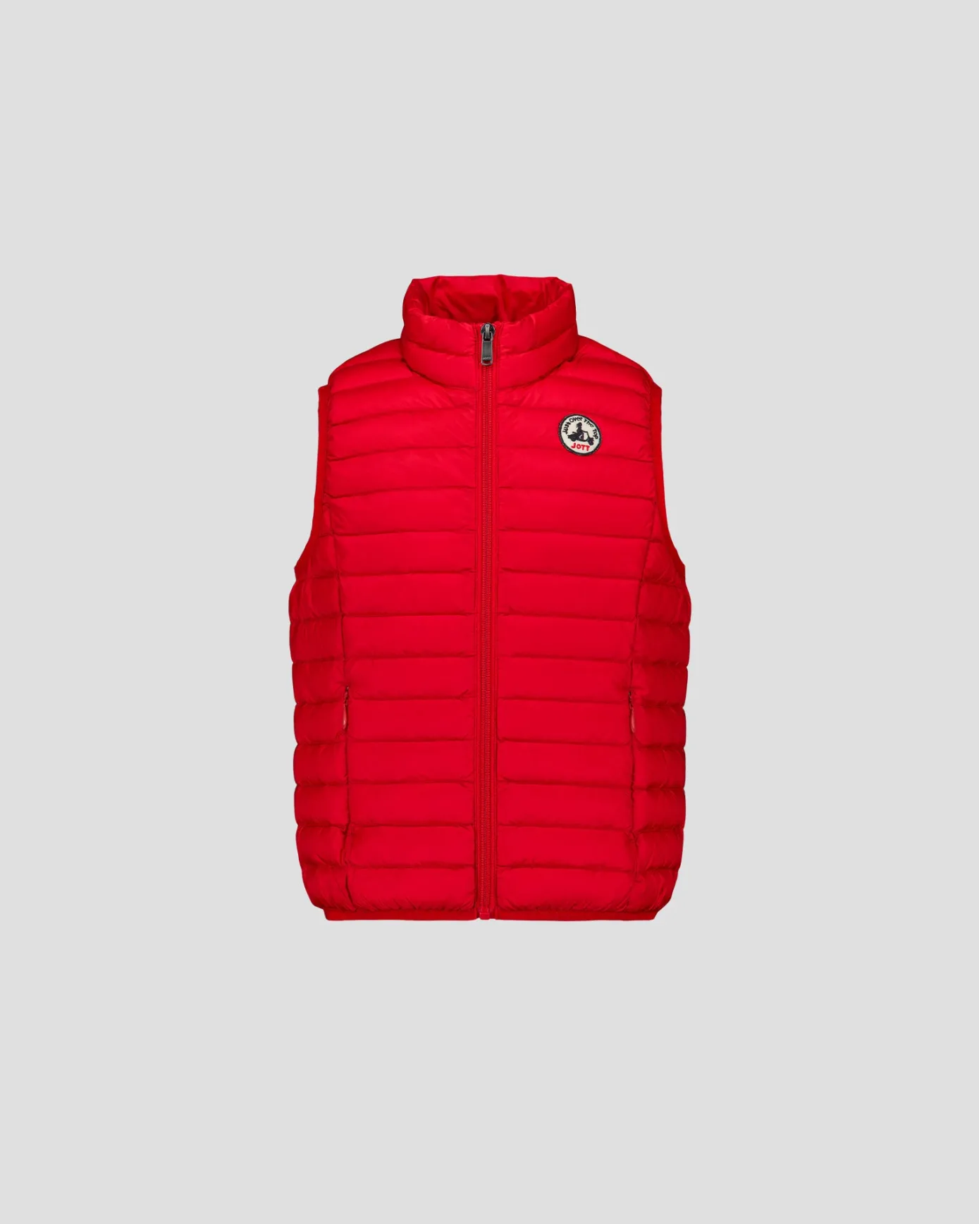 Doudoune sans manches enfant Rouge carmin Zoe
