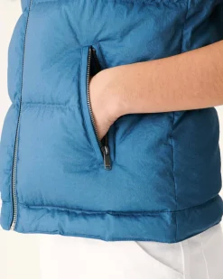 Doudoune sans manches Grand Froid Bleu jeans Sevilla