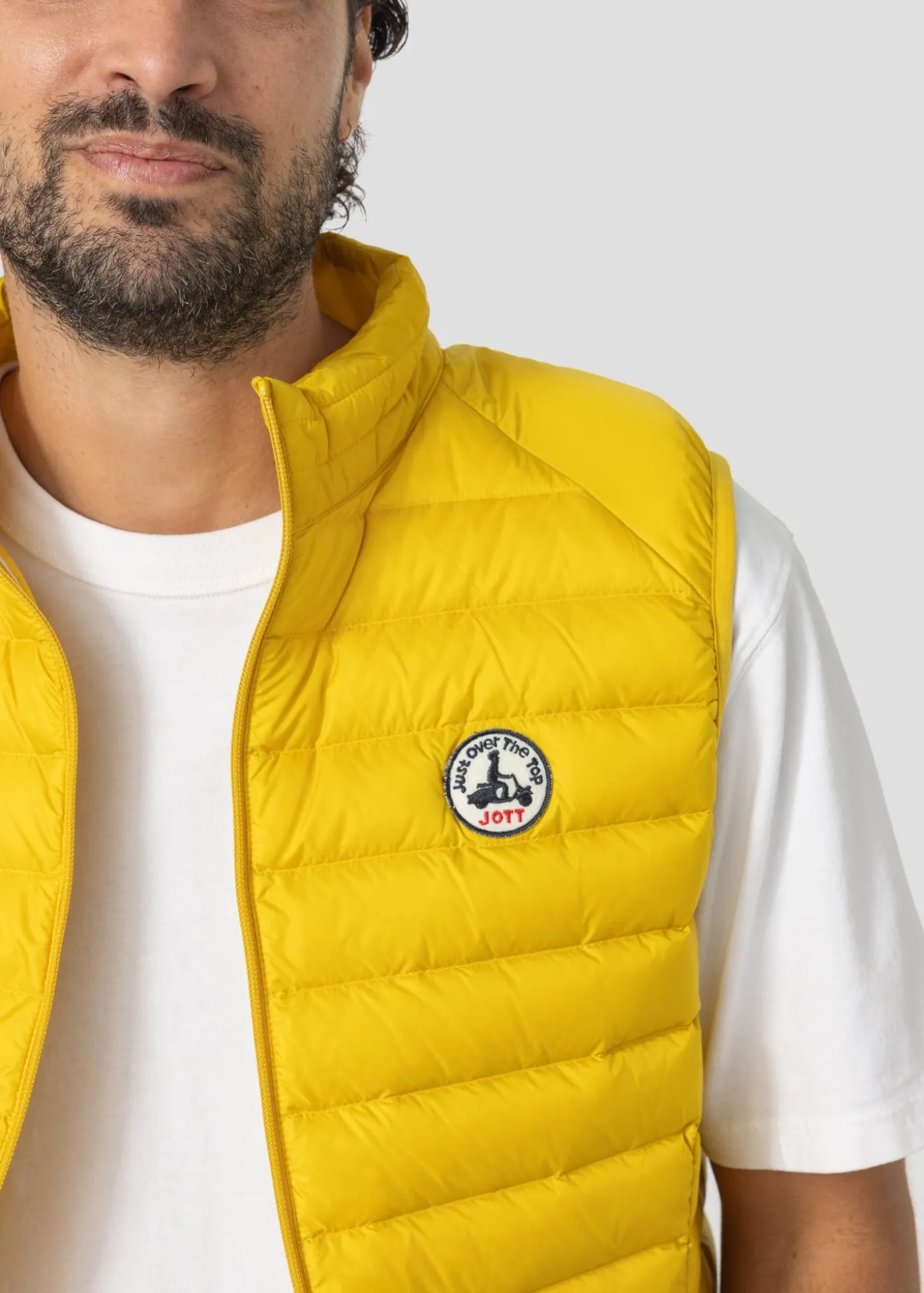 Doudoune sans manches Jaune vif Tom