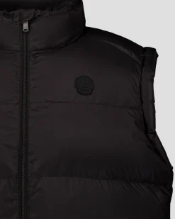 Doudoune sans manches oversize Noir Ezio