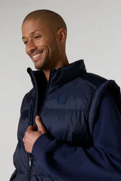 Doudoune sans manches oversize Marine Ezio