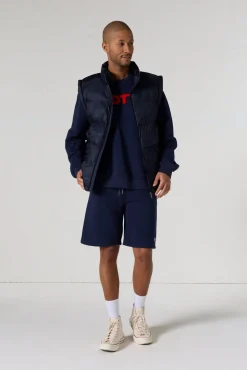 Doudoune sans manches oversize Marine Ezio
