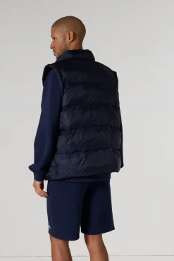 Doudoune sans manches oversize Marine Ezio