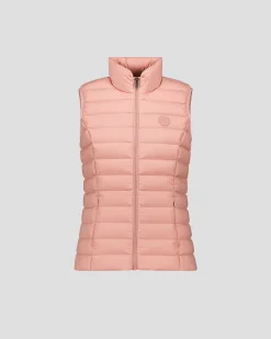 Doudoune sans manches stretch Sable rose Grenada