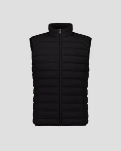 Doudoune sans manches stretch Noir Arafo