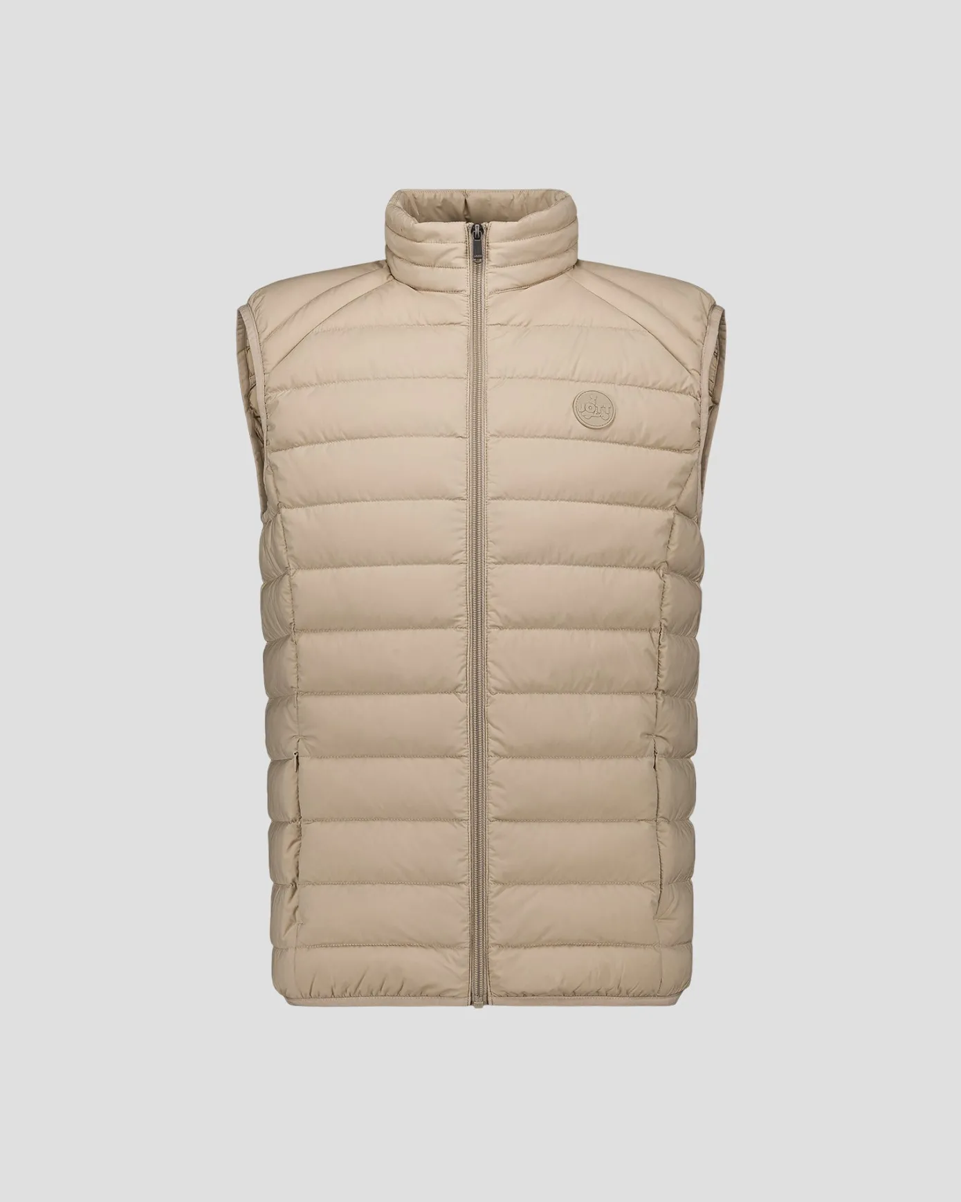Doudoune sans manches stretch Beige Arafo