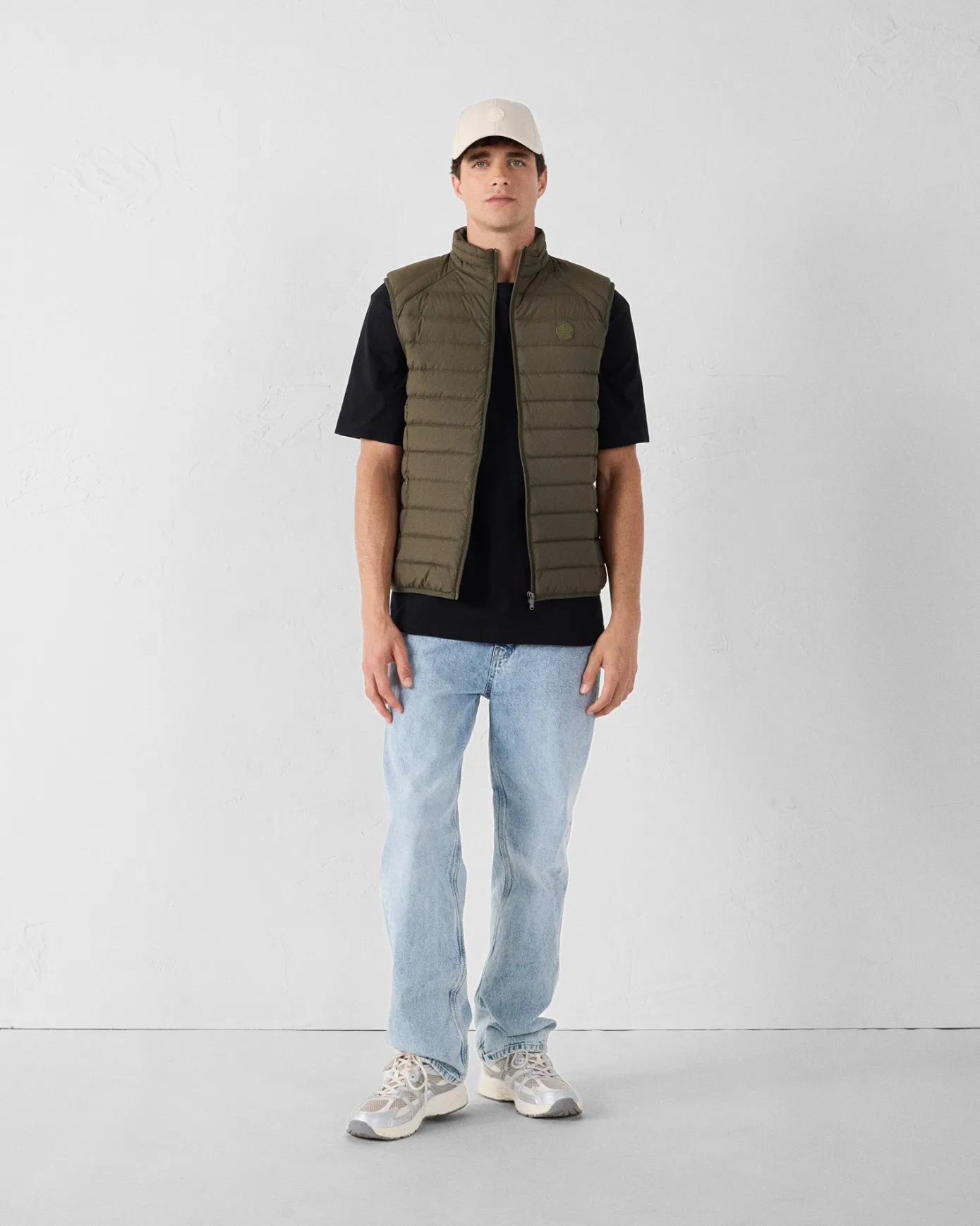 Doudoune sans manches stretch Army Arafo