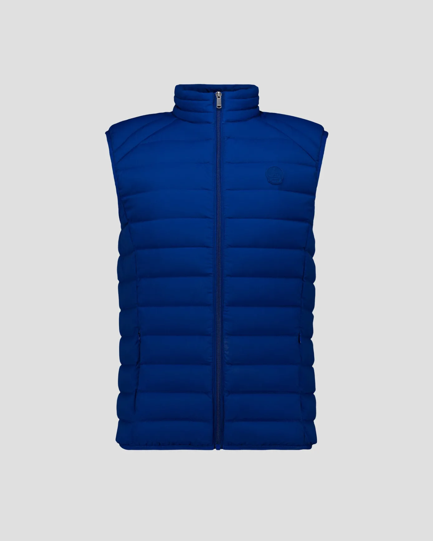 Doudoune sans manches stretch Bleu cobalt Arafo