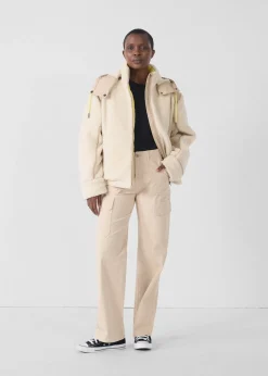 Doudoune sherpa Naturel Ivana
