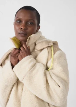 Doudoune sherpa Naturel Ivana