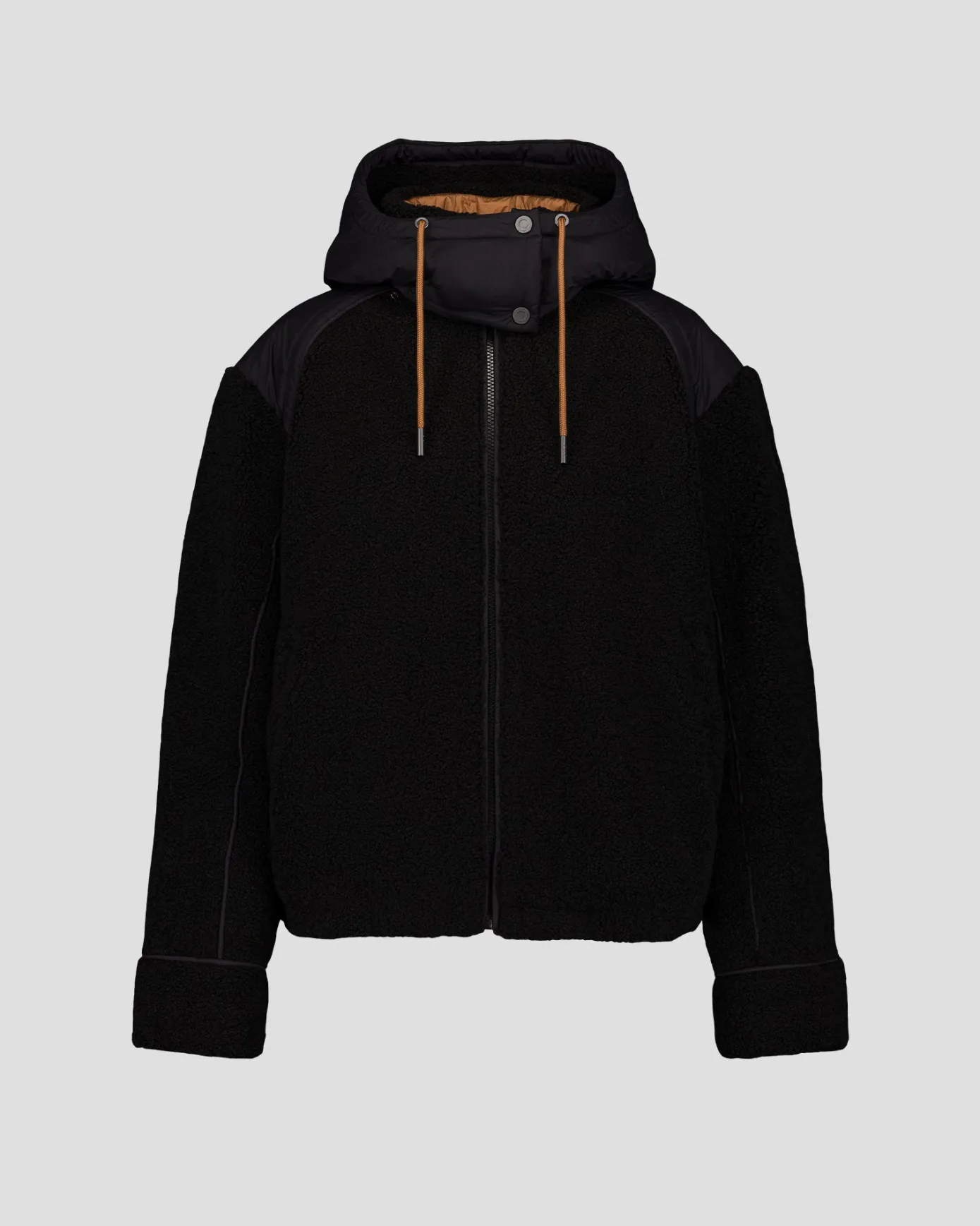 Doudoune sherpa Noir Ivana