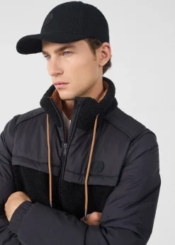 Doudoune sherpa Noir Oleg