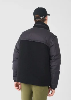 Doudoune sherpa Noir Oleg