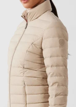 Doudoune stretch légère Beige Maia
