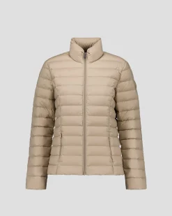 Doudoune stretch légère Beige Maia