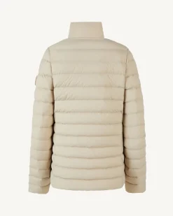 Doudoune stretch légère Beige Maia
