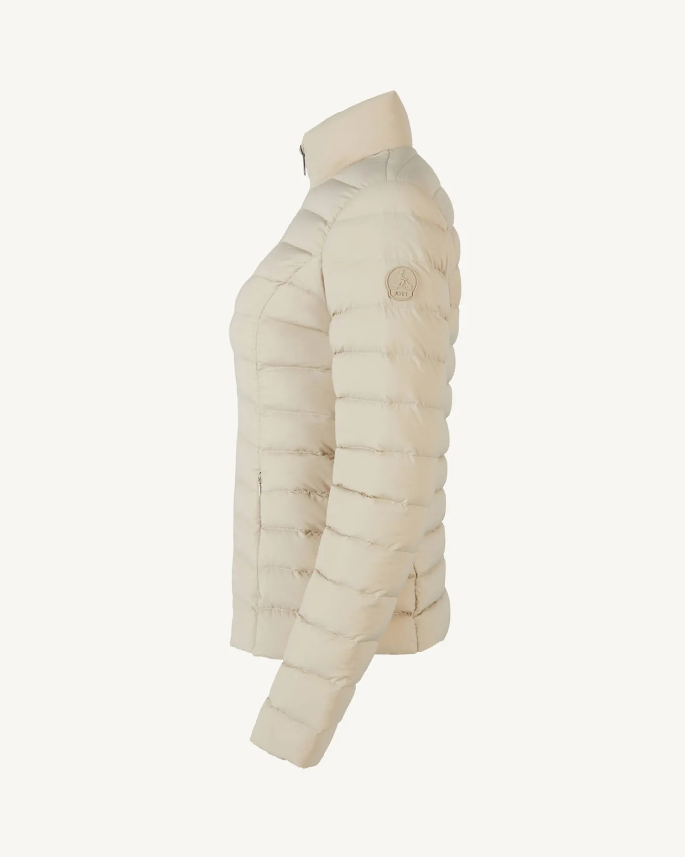 Doudoune stretch légère Beige Maia