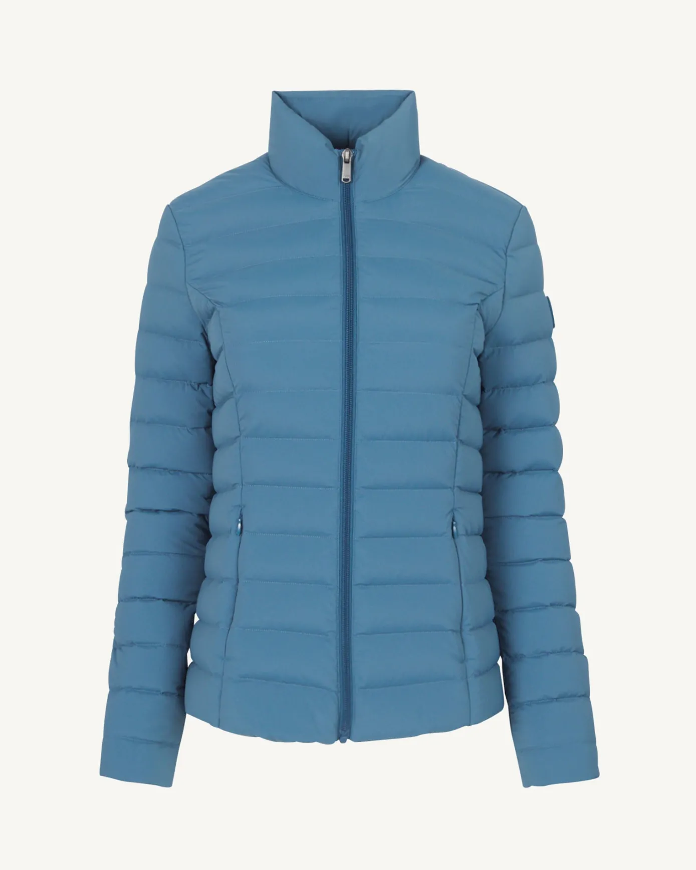 Doudoune stretch légère Bleu jeans Maia