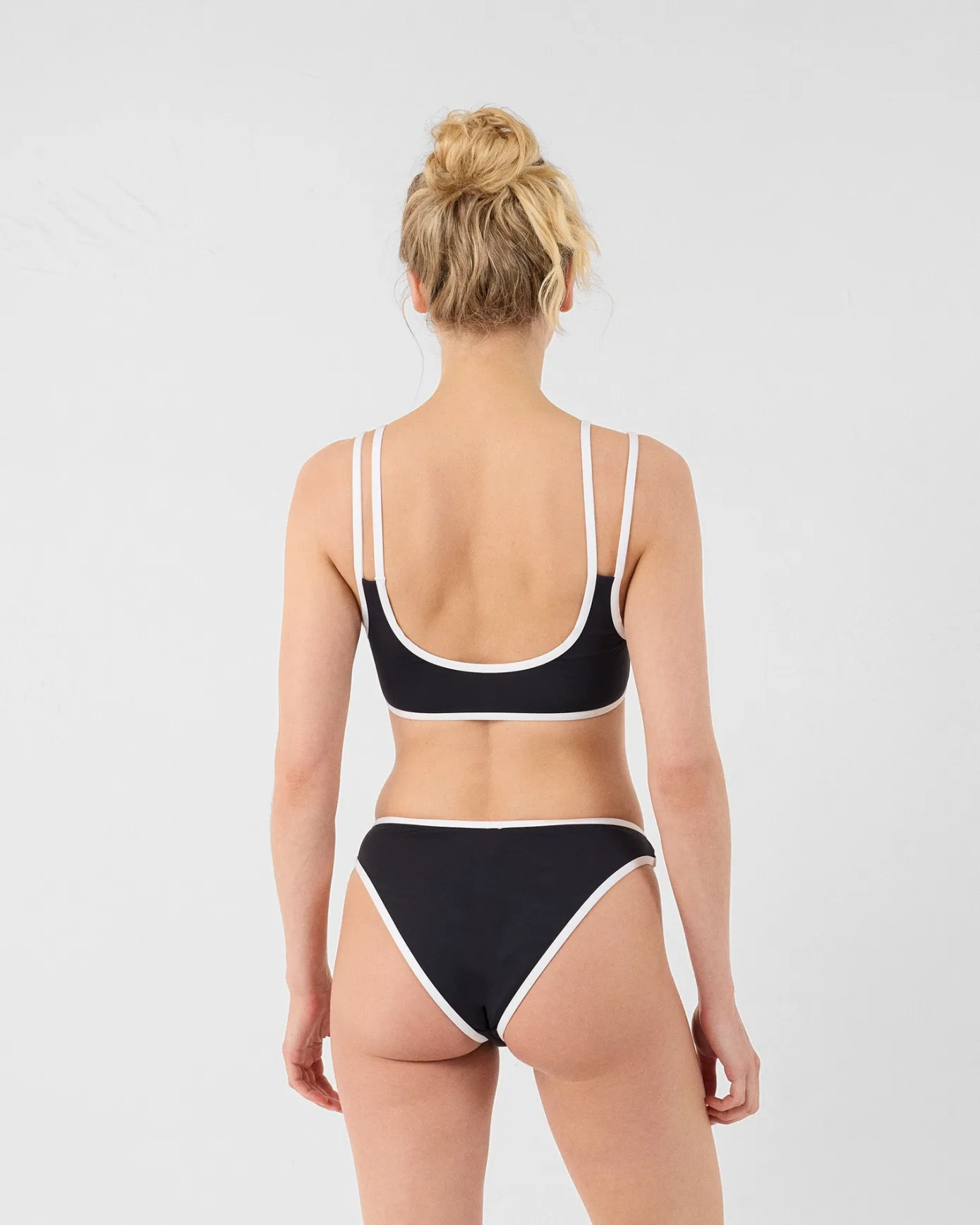 Haut de maillot de bain brassière Noir Maeva top