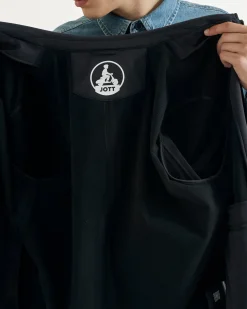Imperméable à capuche amovible Noir Athenes 2.0