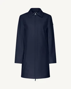 Imperméable à capuche amovible Marine Corinthe 2.0