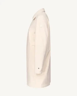 Imperméable à capuche amovible Ivoire Corinthe 2.0