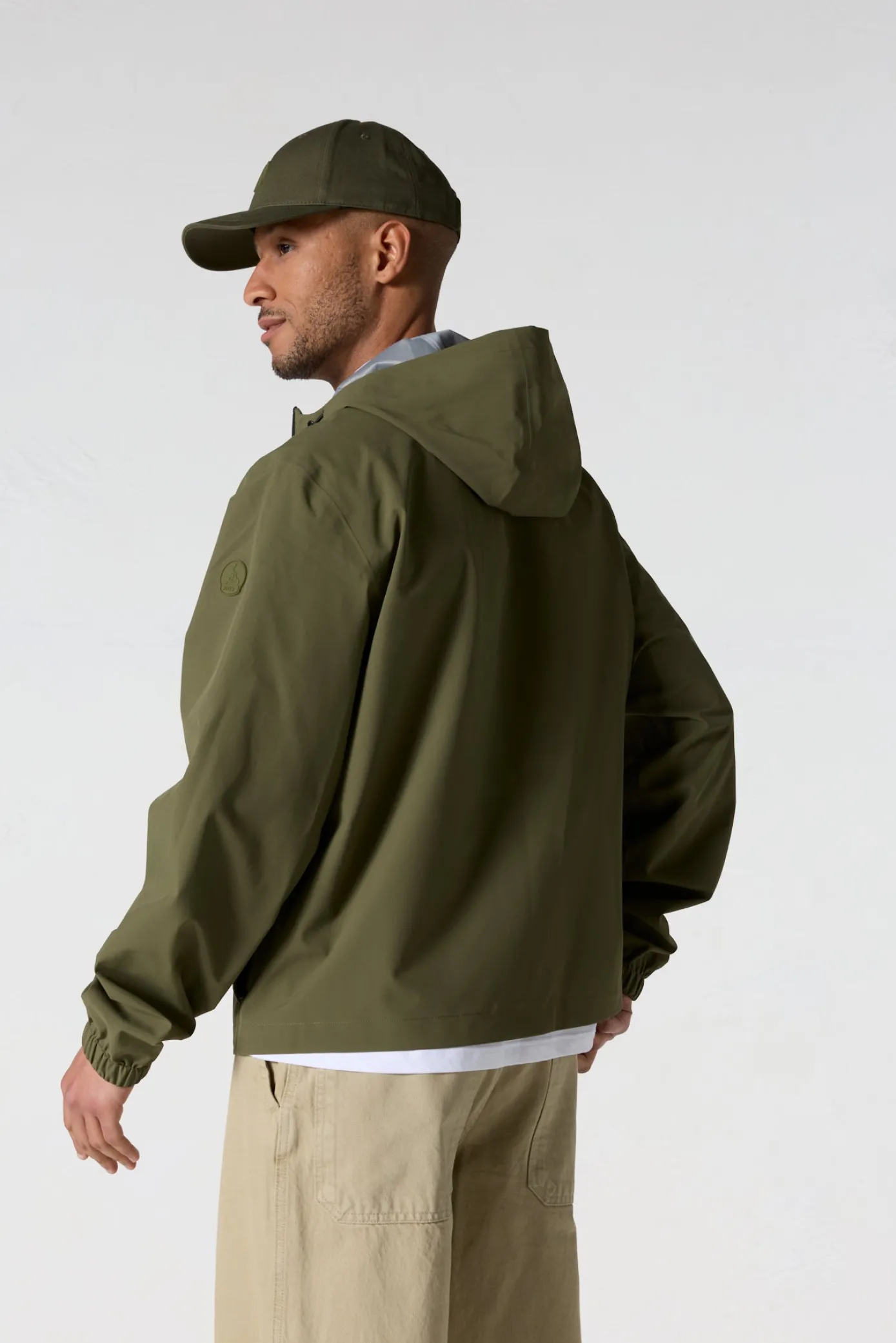 Imperméable à capuche Army Noste