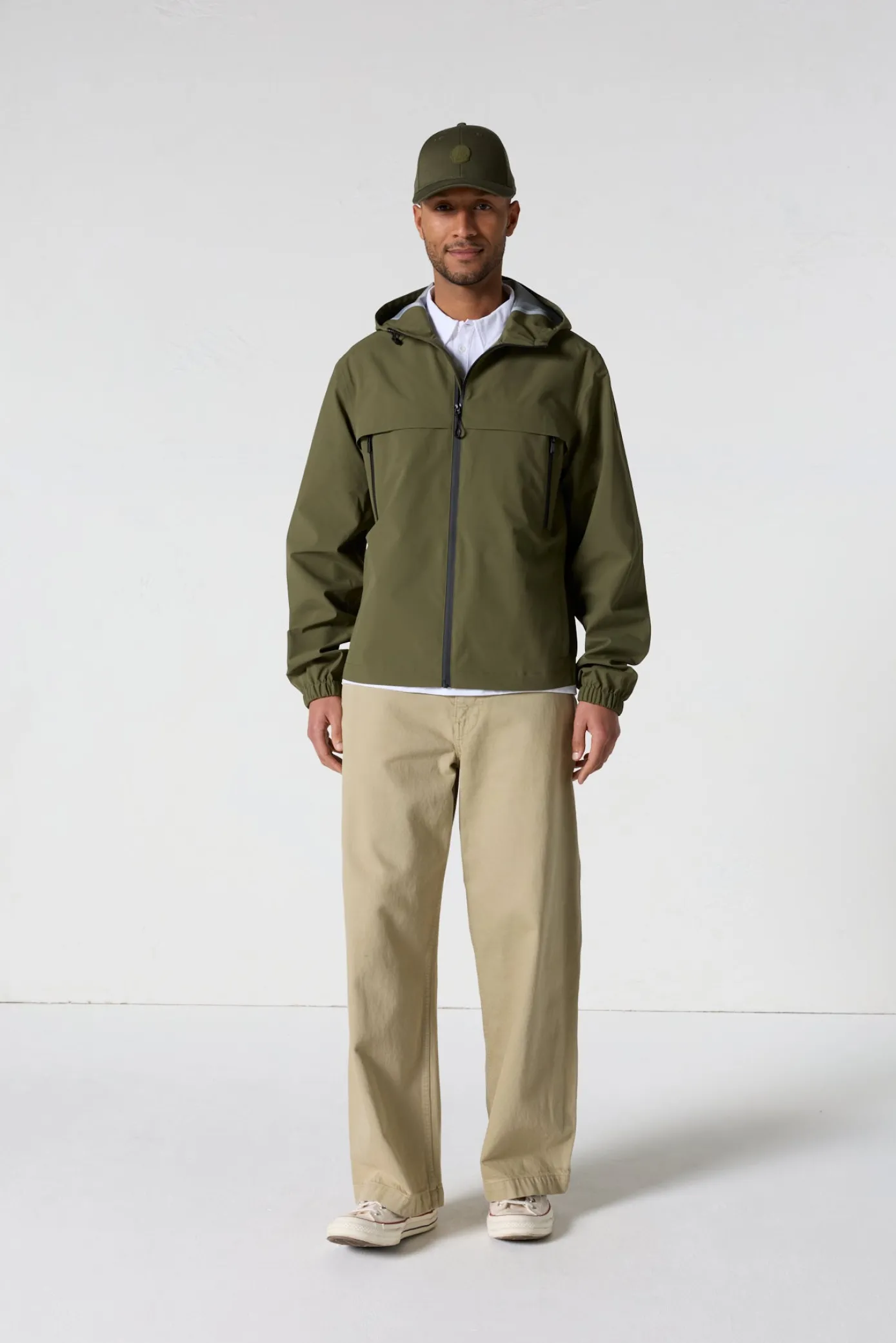 Imperméable à capuche Army Noste