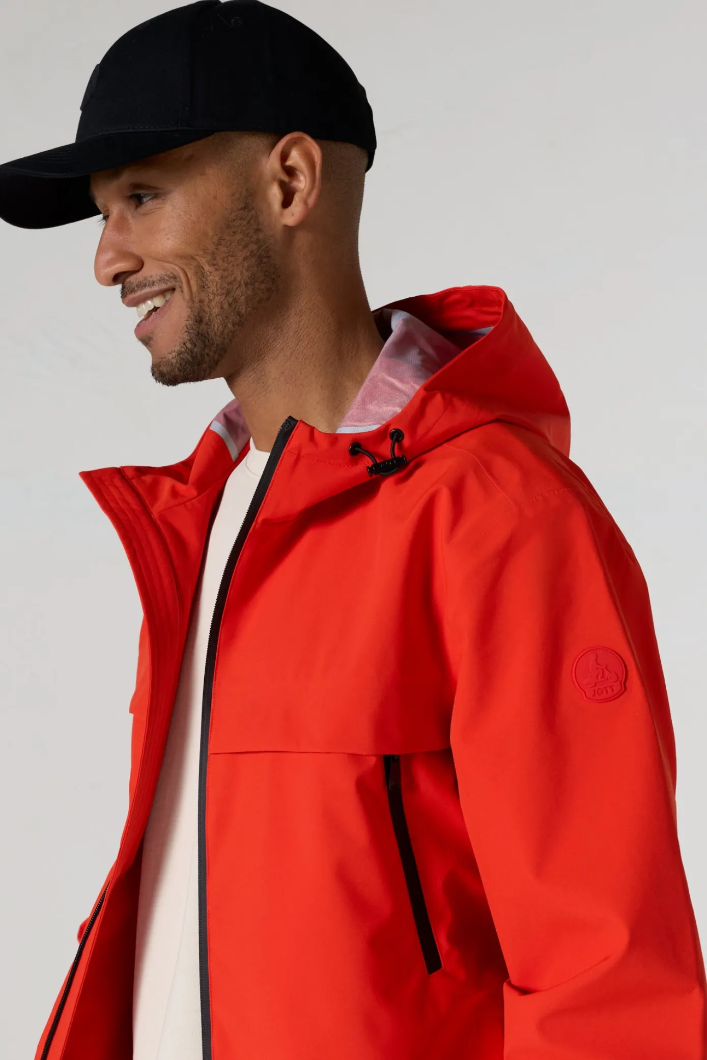 Imperméable à capuche Coquelicot Noste