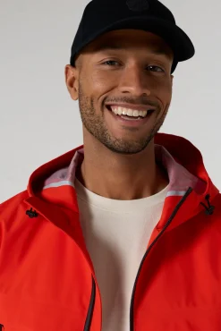 Imperméable à capuche Coquelicot Noste