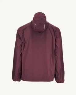Imperméable à capuche paquetable Aubergine Manille