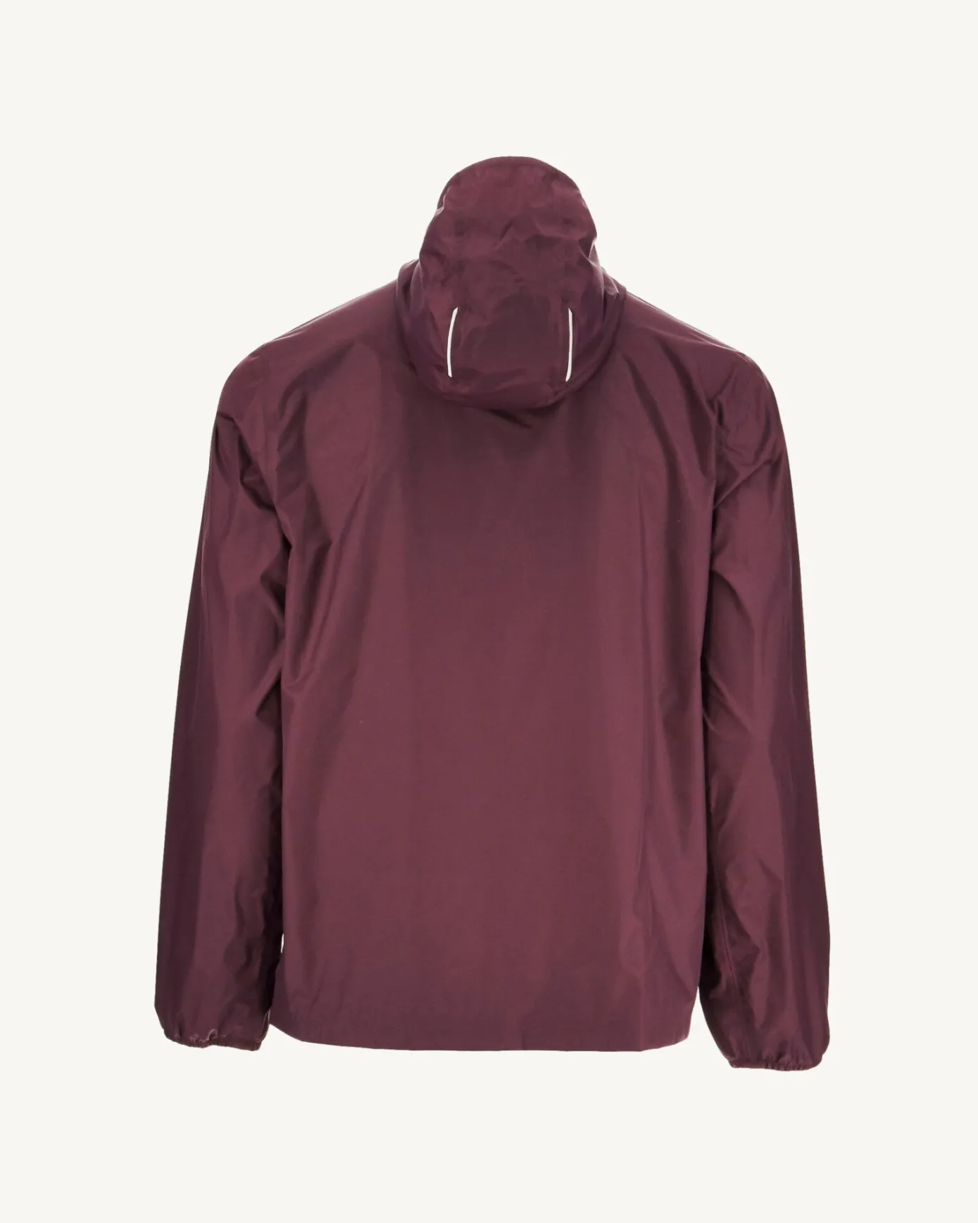 Imperméable à capuche paquetable Aubergine Manille