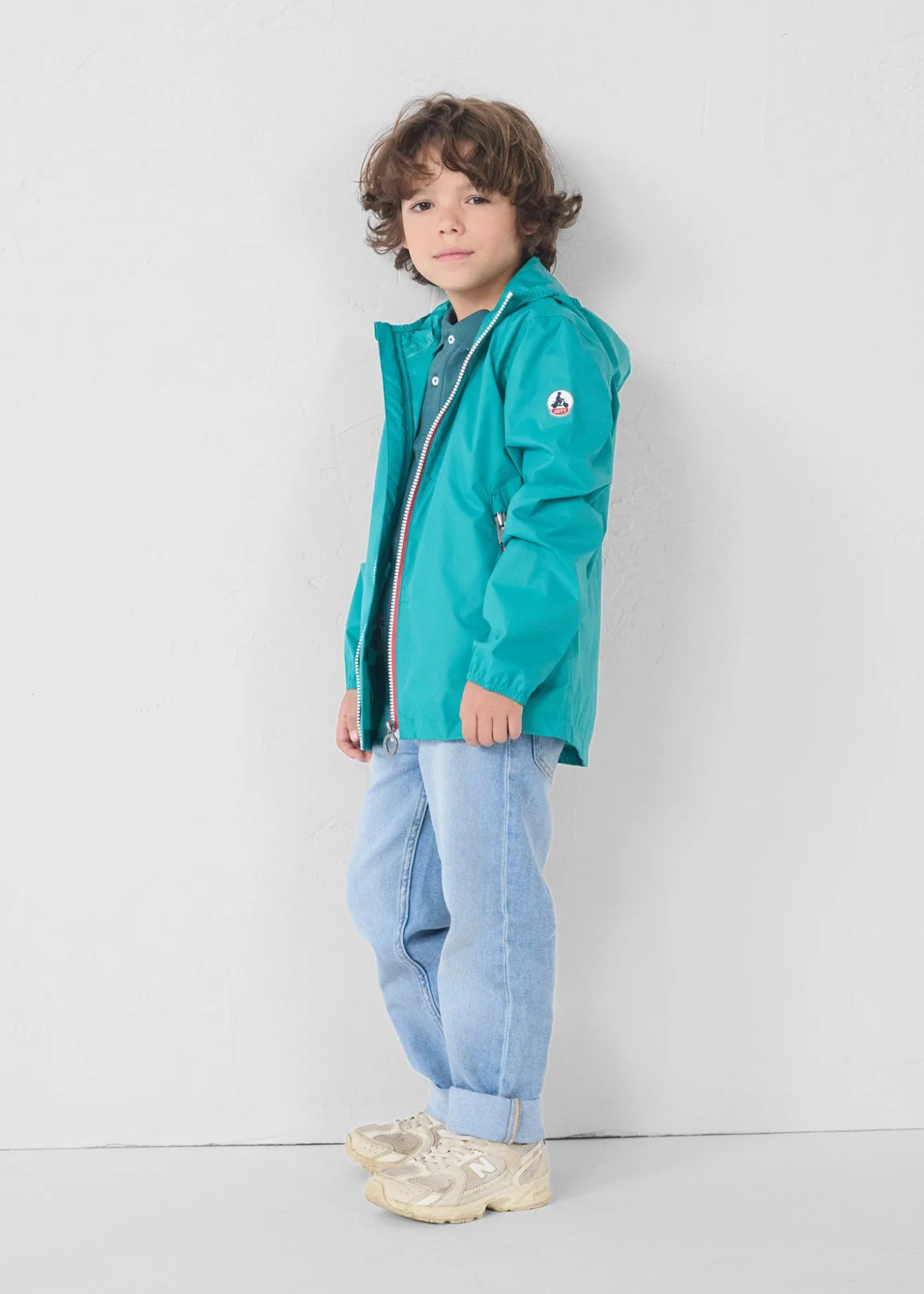 Imperméable enfant paquetable Vert persan Corrie