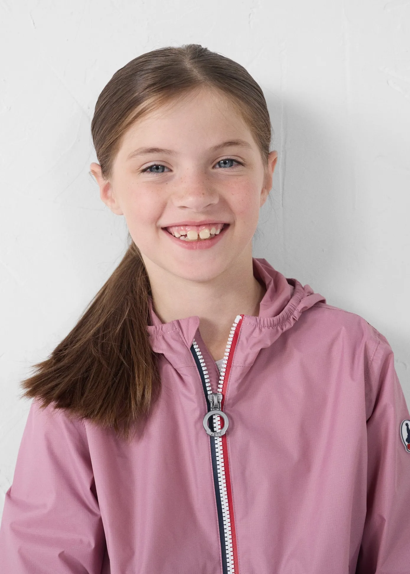 Imperméable enfant paquetable Rose antique Corrie