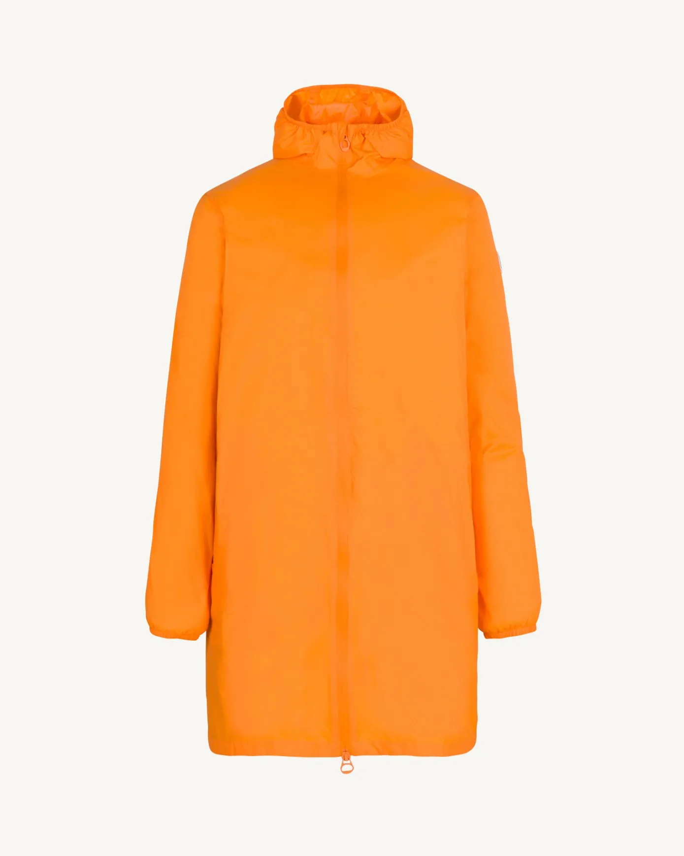 Imperméable long à capuche paquetable Tangerine Oban