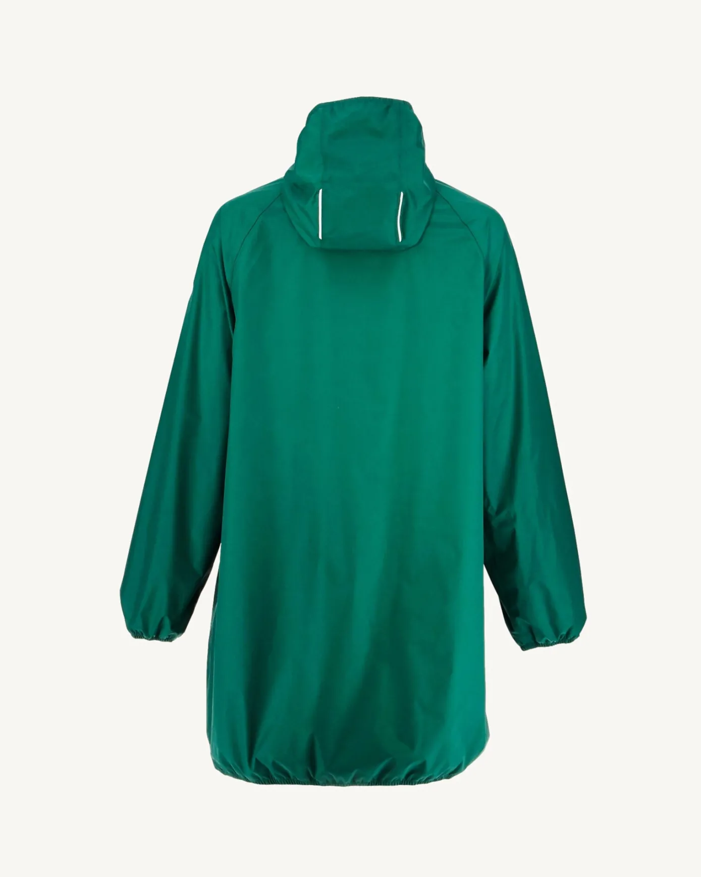 Imperméable long à capuche paquetable Vert foncé Copenhagen